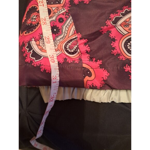 Snozu Glacier Shield Insulation Womens Snow Pants Size M/10 Pink Paisley - Picture 13 of 16